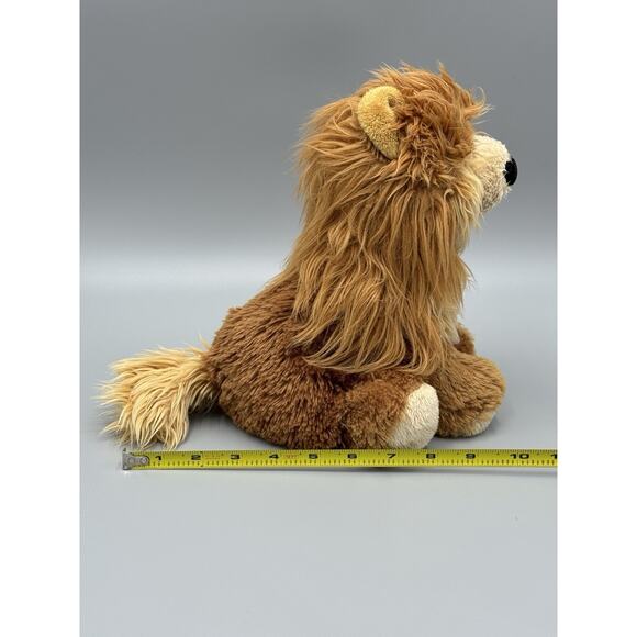 Aurora Lion Plush Furry Mane 8 Inch Stuffed Animal Toy - Picture 7 of 9